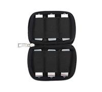 Bolsa de almacenamiento para memorias USB, estuche de doble capa para memorias USB, cables y otros accesorios electrónicos.