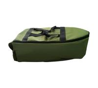 Bolsa de almacenamiento para pescar, impermeable, 58 x 28 x 1 9 cm, diseño de engranajes de pesca, multibolsillo y contenedor espacioso para viajes al aire libre, al aire libre, Boating, verde, Se