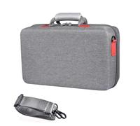 Bolsa de Almacenamiento para PS5 Slim Consola de Juegos Estuche de Transporte Bolsa de Viaje a Prueba de Golpes Bolso Maleta Resistente a los arañazos Bolsa organizadora Accesorios (Gray)