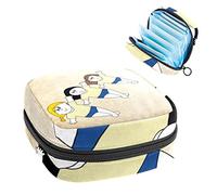Bolsa de almacenamiento para servilletas sanitarias, bolsa de almacenamiento portátil para servilletas sanitarias, We Are Girls-1, Varios colores, 4.7x6.6x6.6 in/12x17x17 cm