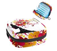 Bolsa de almacenamiento para servilletas sanitarias, bolsa de almacenamiento portátil para servilletas sanitarias, chica elegante, Varios colores, 4.7x6.6x6.6 in/12x17x17 cm