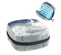 Bolsa de almacenamiento para servilletas sanitarias, bolsa de almacenamiento portátil para servilletas sanitarias, Moon Dream Anime, Varios colores, 4.7x6.6x6.6 in/12x17x17 cm