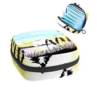 Bolsa de almacenamiento para servilletas sanitarias, bolsa de almacenamiento portátil para servilletas sanitarias, 1-01, Varios colores, 4.7x6.6x6.6 in/12x17x17 cm