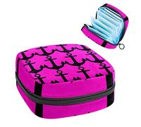 Bolsa de almacenamiento para servilletas sanitarias, bolsa de almacenamiento portátil para servilletas sanitarias, sin título, Varios colores, 4.7x6.6x6.6 in/12x17x17 cm