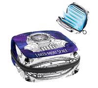 Bolsa de almacenamiento para servilletas sanitarias, bolsa de almacenamiento portátil para servilletas sanitarias, I Need More Space Galaxy Purple, Varios colores, 4.7x6.6x6.6 in/12x17x17 cm