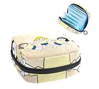 Bolsa de almacenamiento para servilletas sanitarias, bolsa de almacenamiento portátil para servilletas sanitarias, We Are Girls-7, Varios colores, 4.7x6.6x6.6 in/12x17x17 cm