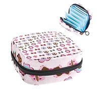 Bolsa de almacenamiento para servilletas sanitarias, bolsa de almacenamiento portátil para servilletas, pajarita mariposa, Varios colores, 4.7x6.6x6.6 in/12x17x17 cm