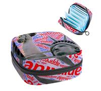 Bolsa de almacenamiento para servilletas sanitarias, bolsa de almacenamiento portátil para servilletas, estatua estadounidense de la Libertad, Varios colores, 4.7x6.6x6.6 in/12x17x17 cm
