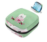 Bolsa de almacenamiento para servilletas sanitarias para perros y coronas, bolsa portátil para mujeres, adolescentes y niñas, bolsa de copa menstrual, soporte para almohadilla de lactancia