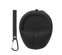 Bolsa de almacenamiento para Sony WH-1000XM6, auriculares portátiles a prueba de golpes elegante carcasa rígida funda protectora viaje transporte organizador asa (gris)