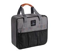 Bolsa de almacenamiento para tanque de gas, bolsa de transporte para estufa de camping, bolsillo de red con mango de poliuretano, bolsa de transporte para parrilla para viajes por carretera, fiestas,