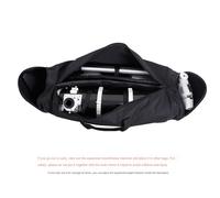 Bolsa de almacenamiento para telescopio astronómico, mochila negra pequeña y gruesa, bolsa de almacenamiento portátil para exteriores