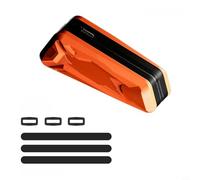 Bolsa de almacenamiento para tubo superior de bicicleta, 1,8 L, impermeable, para construcción de TPU, diseñada para una mínima interferencia aerodinámica mientras conduces (naranja)