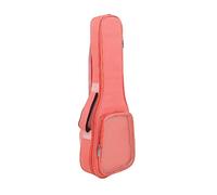 Bolsa de almacenamiento para ukelele de 23 pulgadas, funda de transporte transparente con bolsillo lateral para ukelele pequeña guitarra más bolsa de algodón