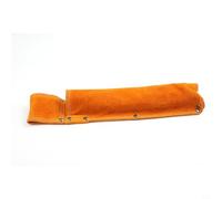 Bolsa de almacenamiento para varillas de soldadura, de piel de vacuno artificial, resistente al desgaste, para electrodos, ignífuga, resistente al desgaste, 35,5 cm (solo bolsa de almacenamiento)
