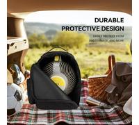 Bolsa de almacenamiento para ventilador, funda de transporte para Shark para Flexbreeze Fan FA05X familia con protección acolchada, bolsillos laterales para accesorios
