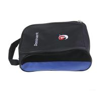Bolsa de almacenamiento para zapatos de golf para hombres y mujeres, malla de poliéster transpirable con doble cremallera, bolsa de zapatos deportivos ventilada, golf (azul)