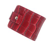 Bolsa de almacenamiento pequeña de piel sintética para lápices labiales, joyas y auriculares, organizador para bolsos y viajes, Red