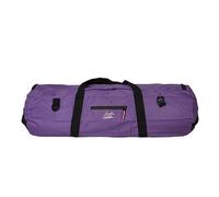 Bolsa de almacenamiento plegable para tienda de campaña con características prácticas como bolsillo frontal y seguridad de ojo de cerradura (morado S)