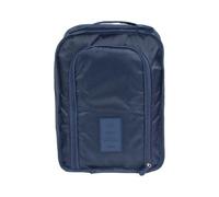 Bolsa de almacenamiento plegable portátil multifuncional impermeable para zapatos de viaje, azul oscuro, 2 unidades
