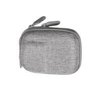 Bolsa de almacenamiento portátil a prueba de golpes para cámara AcePro con mosquetón y bolsa de cámara a prueba de golpes, Color gris