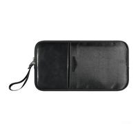 Bolsa de almacenamiento portátil compacta para teclado con funda de neopreno impermeable y resistente al polvo y bolsillo externo para almacenamiento de mouse y cable