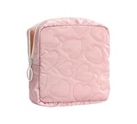 Bolsa de almacenamiento portátil de color caramelo, accesorio para el hogar para una fácil organización de artículos de papelería, cosméticos y más en camino, b