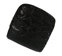 Bolsa de almacenamiento portátil de color caramelo, accesorio para el hogar para una fácil organización de artículos de papelería, cosméticos y más en camino, Black
