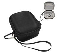 Bolsa de almacenamiento portátil jixopn compatible con JBL Go4 - Estuche de viaje a prueba de golpes y arañazos con cuerda de mano y mosquetón