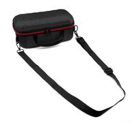Bolsa de almacenamiento portátil para altavoces JBL Charge 6 y Marshall Middleton 2 con paneles transparentes de sonido, materiales reductores de presión y correa desmontable