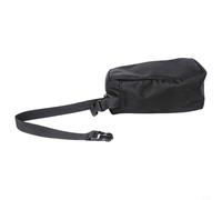 Bolsa de almacenamiento portátil para altavoz Marshall Emberton I/II/III: funda de viaje de nailon duro con correa ajustable y bolsillos para accesorios, funda protectora compacta, color negro