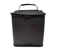 Bolsa de almacenamiento portátil para depósito de gas de camping al aire libre, bolsa de combustible, utensilios de cocina, cilindro protector de picnic E0G7, Black, L