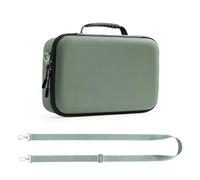 Bolsa de almacenamiento portátil para DJI Flip, bolsa organizadora de viaje para accesorios DJI con correa, bolsa organizadora de drones, bolsa cruzada de protección impermeable de EVA dura, Green