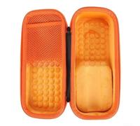 Bolsa de almacenamiento portátil para JBL KMC600/KMC500, funda EVA a prueba de polvo, micrófonos, carcasa dura, organizador de transporte para equipos de audio, accesorios de viaje (forro naranja)