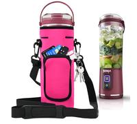 Bolsa de almacenamiento portátil para Ninja BC151EUBK/BC151EUNV/BC151EUCR/BC151EUEM/BC151EUPR/BC151EUWH batidora inalámbrica, 530 ml, rojo, rosa
