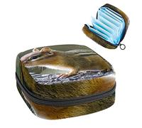 Bolsa de almacenamiento portátil para servilletas sanitarias, Varios colores, 4.7x6.6x6.6 in/12x17x17 cm