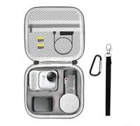 Bolsa de almacenamiento portátil y protectora para Insta360 Go Ultra con material e interior absorbente de golpes