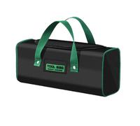 Bolsa de almacenamiento profesional para herramientas de electricista con amplio espacio y correa de mano para portadores al aire libre, bolsa de electricista