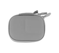Bolsa de Almacenamiento Protectora de Carcasa Dura paraOsmo Action 4 3, Estuche de Transporte para Cámara de Acción de Cuero PU (Grey)