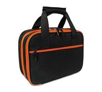 Bolsa de almacenamiento resistente al agua para probadores eléctricos y juegos de herramientas, disyuntor, interruptor FI, enchufe, conjuntos de prueba de circuitos, bolsa, herramienta con divisores