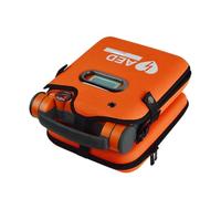 Bolsa de almacenamiento resistente para DEA con correas de hombro ajustables, solución portátil para el hogar, oficina, hospital y seguridad pública