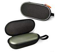 Bolsa de almacenamiento rígida a prueba de golpes para Harman para Kardon Luna 2, funda de viaje portátil de EVA con cubierta protectora transparente y compacta para acampar al aire libre, negro, 23 x