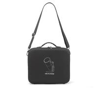 Bolsa de almacenamiento rígida para proyector XGIMI PLAY6/6E, funda de transporte de EVA repelente al agua con bolsillo para accesorios, funda protectora de viaje compacta 29,5 x 24,8 x 12,4 cm, color