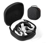 Bolsa de almacenamiento VR, estuche de almacenamiento para protección Meta 323S y diseño compacto adecuado para Meta 3 2 3S Bolsa de almacenamiento VR gafas Caso (negro)