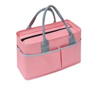 Bolsa de almuerzo aislada, 30 x 13 x 20 cm, bolsa térmica para picnic, contenedor térmico para alimentos, tela Oxford impermeable con bolsillos, para la escuela, trabajo, campamento al aire libre