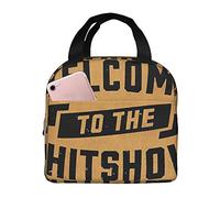 Bolsa de almuerzo aislada Bienvenido a la fiambrera Shitshow Reutilizable Lindo bolso de mano para adultos y niños, Bolsas de almuerzo a prueba de fugas para el trabajo Oficina Viajes Escuela Picnic