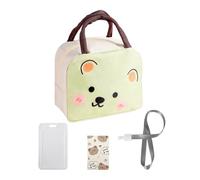 Bolsa De Almuerzo Aislada De 1 Pieza, Cubierta De Tarjeta Transparente De 1 Pie