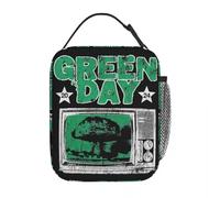 Bolsa de Almuerzo aislada Green Day Rock Band Tour 2024 para Cajas de Comida de Almacenamiento de Travel Saviors Tour Nevera a Prueba de Fugas Caja de Almuerzo térmica