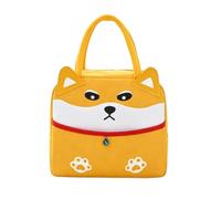 Bolsa de almuerzo aislada para perros, bolsa térmica de viaje | Bolsa de almuerzo térmica con lindo perro, bolsa de transporte de alimentos aislada, bolsa de almuerzo para escuela, camping