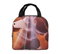Bolsa de almuerzo Antelope Canyon para hombres y mujeres, fiambrera aislante a prueba de fugas, bolsas de almuerzo ligeras, bolsa de comida reutilizable, bolsa térmica de gran capacidad para el trabaj
